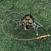 Camping Gas Stove Windproof Gas Burner Folding Furnace For Cooking Hiking Picnic