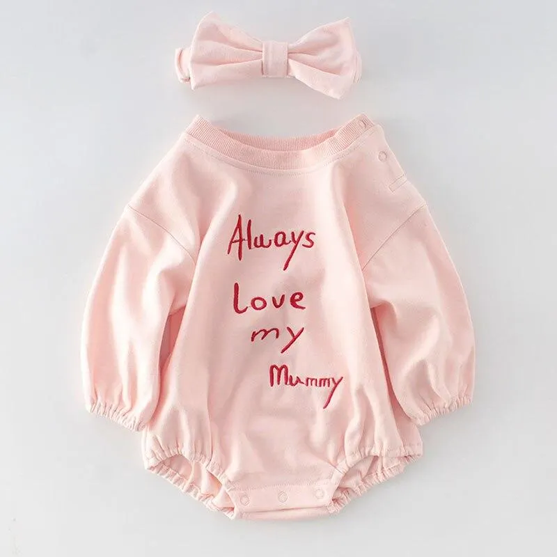 Autumn Winter Infant Baby Boys Girls Rompers Baby Clothes Bear Printing Long Sleeve Rompers Baby Boys Girls Thicken Rompers