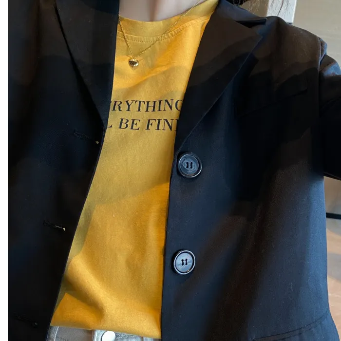 Uveng Uveng T-Shirt Women's Summer 2024 New Bottom Round Collar Dress Print Loose Print T-Shirt Women