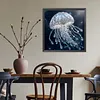 Diamond Painting -DIY Round Drill Jellyfish(40x40cm)