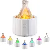 Bonfire Humidifier Large Fog 3D Simulation Flame Humidifier Ultrasonic Essential Oil Aromatherapy Humidifier
