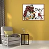 Christmas Animals - 14CT Stamped Cross Stitch Kit(36x29cm)