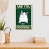 Chat - Panneaux en &eacute;tain m&eacute;tallique(20*30cm)