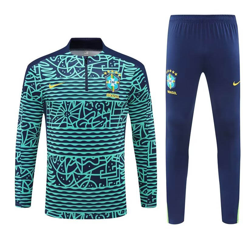 2024-2025 Brazil Training Suit Football Shirt 1:1 Thai Quality Maxi Kit