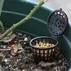 10Pcs Plant Fertilizer Baskets with Lid Orchid Cultivate Park Root Nursery Pots