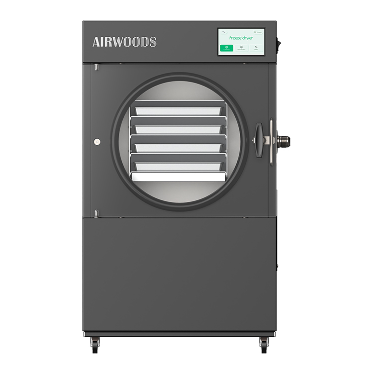 Black Airwoods 4KG 4 Trays Freeze Dryer for Home