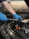 Adjustable Oil Filter Wrench 1/2in Drive with Auto-Clamp Spring for UTVs JetSkis