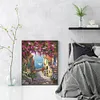 A Corner Of The Seaside City - 11CT Stamped Cross Stitch - 40*50cm