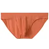 Men's Low Rise Sexy Threaded U-Shaped Breathable Briefs