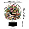 Flower Book Diamond Painting Night Light 5D DIY Diamond Art Lamp Home Decor