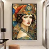 (Big Size)Retro Noble Lady - 11CT Stamped Cross Stitch - 50*75cm