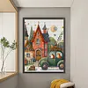 【Limited Stock Sale】Bird On Roof-11CT Stamped Cross Stitch 50*65cm/19.69*25.59in(Big Size)