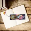 (US Local)3Pcs Special Shape Dream Catcher 5D DIY Diamond Painting Bookmark with Pendants Craft Kit