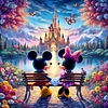 (Multi-Style) Mickey Minnie Disney-Full Round Diamond Painting 30*30cm