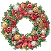 Christmas Wreath-Partial Speical Shaped Diamond Painting 30*30CM