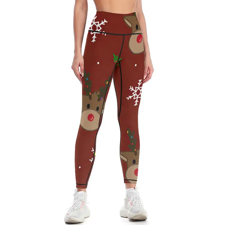 Personalized Design Women's Yoga Pants for Women Christmas