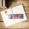 (US Local)3Pcs Flower DIY Irregular Shaped Diamonds Diamond Art Bookmark Craft Kit