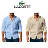 Lacoste&reg;Koszula męska letnia, 2 sztuki w opakowaniu