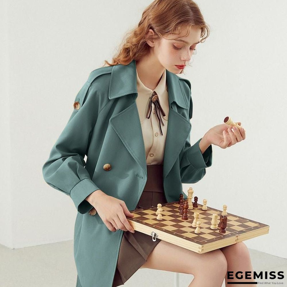 Coat Women's Long Temperament Flowing Coat | EGEMISS