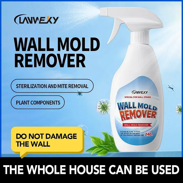 🎁 Vendita limitata del venerd&igrave; nero! 🎁 Spray per la rimozione della muffa Lanwexy - Elimina la muffa ostinata in pochi minuti, previene la ricrescita su piastrelle e superfici 🚿🧼