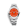 Rolex 124300 Oyster-Perpetual Coral Red - New