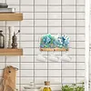(US Local)Marine Animal DIY Diamond Painting Hanging Hook No Hole Punching Wall Decoration