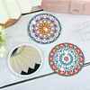 3pcs DIY Datura Diamond Painting Makeup Mirror Portable Kits