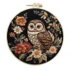 4 Set Owl Series- Embroidery Kits