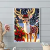 Christmas Deer-Full Round Diamond Painting 30*40CM