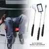 4pcs Adjustable Car Angle View Pen Automotive Telescopic Inspection Mirrors