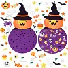Artisanat de citrouille en feutre DIY pour enfants Halloween