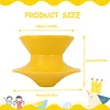 [US Local Warehouse] 360 Rotating Gyro Spun Chair for Kids PE Rotating Sensory Seat Swivel Gyro Chair for Backyard Fun and Outdoor Play Playground or Mall
