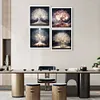 4pcs Diamond Painting-DIY Full Round Drill Tree(30x30cm)