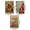 3PCS Large German - Vintage Metal Signs Set - 20*30cm/30*40cm