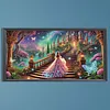 Dream Castle-Partial Special Shaped Diamond Painting 60*30CM(Big Size)