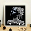 Black Pearl-Special Shaped Diamond Painting Kit
