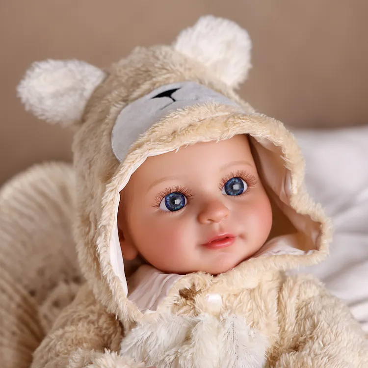 Babeside Quiet Reborn Baby Cathy 17" Little Infant Boy Best Gift for Kids
