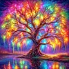 (US Local)Colorful Tree-Full Round Diamond Painting