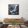 Waterfalls-Full Round Diamond Painting 50*50CM