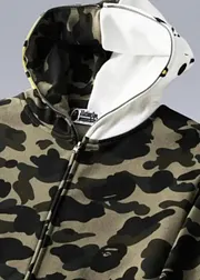 Hello Kitty x Bape Green Camo Hoodie