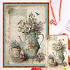 (Big Size) Retro Poster - 11CT Counted Cross Stitch 40*60cm/15.75*23.62in