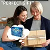 (US Local)DIY Mandala Diamond Art Wooden Coin Pouch with Chain 5D Diamond Painting Purse