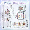 3D Mandala DIY Crystal Prism Teardrop Pendant Hanging Diamond Painting Suncatcher Kit