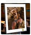 A3 & 4K Size Cowboy Ver. Tifa Lockhart Decorative Painting - (FF7) Final Fantasy VII Decoration Painting - HuangGua Studio