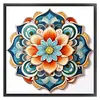 Colorful Mandala Pattern-11CT Stamped Cross Stitch 40*40cm/15.75*15.75in