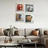 (US Local)4pcs/set Escape-Special Shaped Diamond Painting Kit(30x30cm)