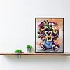 Flower-14CT Counted Cross Stitch Kit(22*29cm)