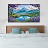 Diamond Painting-DIY Full Round Drill Mountain Peak(70*40 CM)