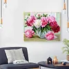 Peony - 11CT Stamped Cross Stitch 50*40cm/19.69*15.75in