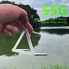 Portable Triangle Pot Holder Folding Campfire Tripod for Outdoor Folding Camping